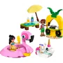 Festa na Piscina com Unicórnio e Flamingo Lego Friends