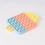Fidget Toy Pop Picolé Rainbow Pastel