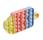 Fidget Toy Pop Picolé Rainbow Pastel