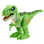Figura Ataque do T-Rex Verde Robo Alive Zuru Candide 