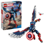 Figura de Construção do Novo Capitão América Lego Marvel