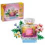 Frasco de Perfume com Decoração Floral Lego Creator 3 em 1