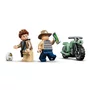 Fuga do Dinossauro Espinossauro Lego Jurassic World 