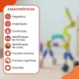 Geo Flex 28 Peças MagForma Steam Toy 