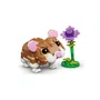 Hamster Adorável Com Uma Flor Lego Creator 3 em 1