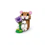 Hamster Adorável Com Uma Flor Lego Creator 3 em 1