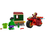 Homem de Ferro com Motocicleta e o Hulk Lego Marvel