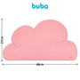 Jogo Americano Rosa em Silicone Infantil Buba 