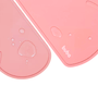 Jogo Americano Rosa em Silicone Infantil Buba 