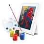 Jogo Canvas Pinta Números com Moldura Spider Man Elka