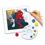 Jogo Canvas Pinta Números com Moldura Spider Man Elka