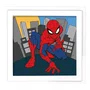 Jogo Canvas Pinta Números com Moldura Spider Man Elka