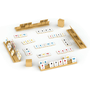 Jogo de Mesa Tradicional Rummi Game em Madeira Junges