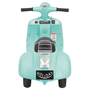 Lambreta Elétrica 6V Turquesa Bandeirante