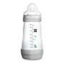 Mamadeira Easy Start Anticólica Cinza Embalagem Dupla 130 ML e 260 ML MAM