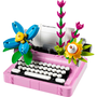 Máquina de Escrever com Flores Lego Creator 3 em 1 
