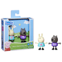 Melhores Amigos Peppa Pig Rebecca Rabbit e Danny Dog Hasbro