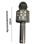 Microfone Infantil Bluetooth Sem Fio Preto CKS