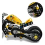 Motocicleta Amarela Lego Technic 