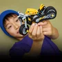 Motocicleta Amarela Lego Technic 
