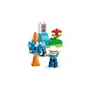 Motocicleta da Polícia Azul Lego Duplo
