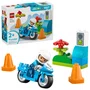 Motocicleta da Polícia Azul Lego Duplo