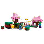O Jardim de Cerejeiras Lego Minecraft 