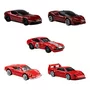 Pack Hot Wheels 5 Carros Ferrari 1:64 Mattel