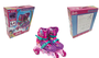 Patins Infantil 3 Rodas Ajustável Barbie Dreamtopia 29/32 Sem Acessórios Barão Toys