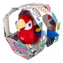 Pelúcia Interativa Happy Yappers Papagaio Vermelho Multikids