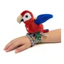 Pelúcia Interativa Happy Yappers Papagaio Vermelho Multikids