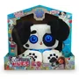 Pelúcia Interativa Pixel Hugs Rexel Preto e Branco Multikids