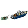Perseguição com Barco da Polícia Lego City 