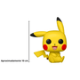 Pikachu Sentado Pokémon 842 Funko POP! Games Candide