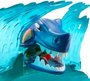 Conjunto Pista Batalha na Praia do Tubarão Hot Wheels Mattel