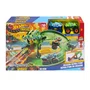 Pista Hot Wheels Monster Trucks Demolição do Dragão Tubarões vs. Dinossauros Mattel