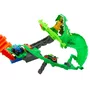 Pista Hot Wheels Monster Trucks Demolição do Dragão Tubarões vs. Dinossauros Mattel