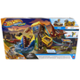 Pista Hot Wheels Racer Verse Atque da Raptor Blue Jurassic World Mattel