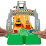 Pista Hot Wheels Racer Verse Atque da Raptor Blue Jurassic World Mattel