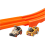 Pista Hot Wheels Racer Verse Atque da Raptor Blue Jurassic World Mattel