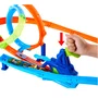 Pista Hot Wheels Stunt Tracks Ciclone de Lançamento Rápido Speed Snap Mattel