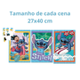 Quebra Cabeça 3 Cenas 300 Peças Disney Stitch Xalingo 
