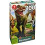 Quebra-Cabeça Dinossauros 100 Peças Grow