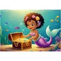 Quebra Cabeça Progressivo 12-20-30 Peças Sereias Grow