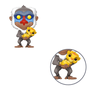 Rafiki com Simba O Rei Leão Disney 301 Funko POP! Candide
