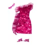 Roupa Barbie Vestido com Corações e Acessórios Mattel 