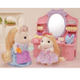 Salão de Beleza Elegante da Pônei Sylvanian Families Epoch