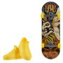 Skate de Dedo Can't Beehive com Tênis Amarelo Hot Wheels Mattel