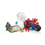 Spidey em sua Motocicleta vs Rhino Lego Marvel 