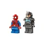 Spidey em sua Motocicleta vs Rhino Lego Marvel 